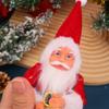 Christmas Santa Doll Funny Climbing Rope Christmas Pendant for Tree Wall Window Xmas Decor Holiday Ornament 2025 New Year Gifts