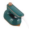 Green Handheld Garment Steam Iron Wet Dry Dual Use Small Electric Clothing Steam Ironing Machine