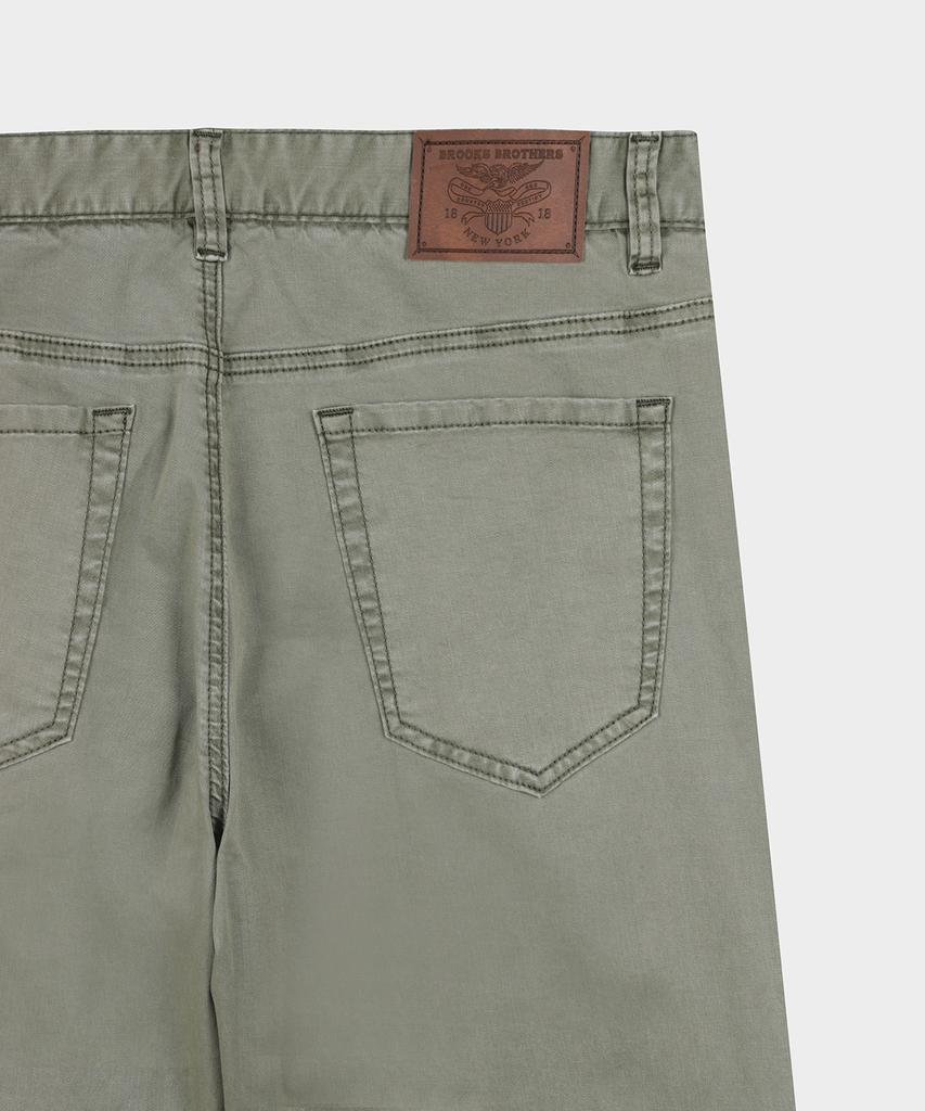 BROOKS BROTHERS Garment Dyed Pants (Khaki) (Bbpcmb202A2Fm)