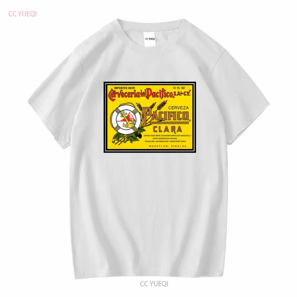 Pacifico Clara Cerveza T Shirt Beer Cabo San Lucas Tourist Anchor Sz Large Lager Vintage Washed Comfortable Streetwear Soft