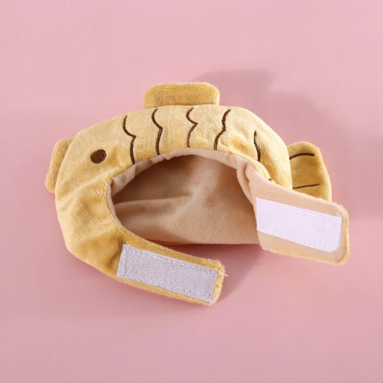 Pet Hat Attractive Eye-catching Adorable Cotton Cartoon Sushi Shape Pet Cat Dog Headwear Pet Supplies