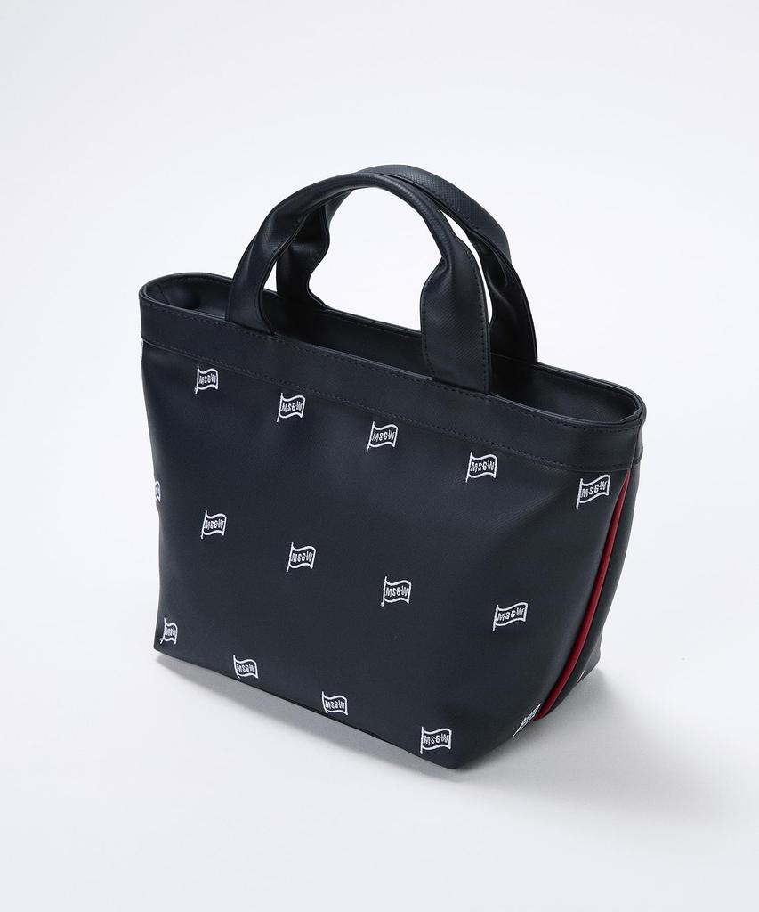 Cart Bag Flying Pattern Penguin Mini Bag Round Golf MG4FTT42L NV00 [Munsingwear] Women's (Navy)