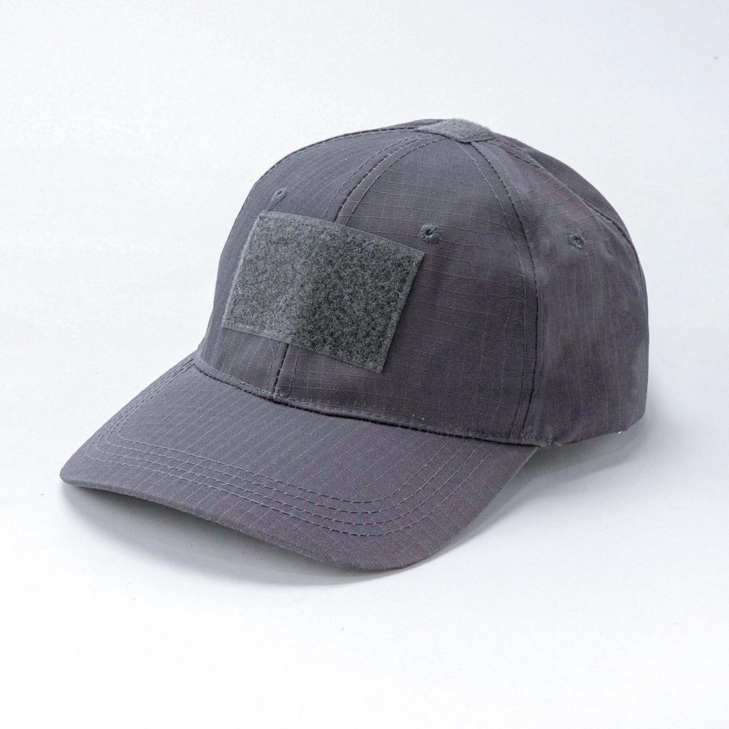 Jarní maskáčová baseballová čepice - Taktická vojenská snapback s Velcro panelem Unisex Prodyšná sluneční čepice Venkovní UV ochrana