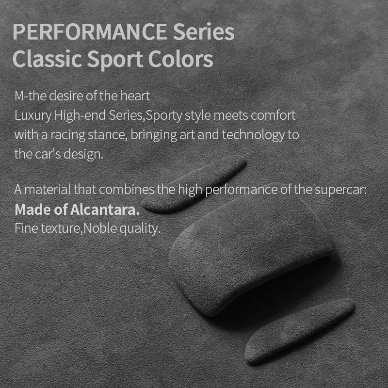 Made of Alcantara For Mercedes-Benz GLE W167 GLS X167 Gear Shift Knob Boot Cover Trim Stickers Car Lnterior Tuning Accessories