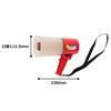 Noboru Rainy Luminous Mega with Siren Megaphone, Plus, 4.5W, White/Red, Sound, TS-533L
