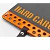 HARD CARGO Mud Orange Anodized with Orange for All Current Rear Set and for Light Trucks Flaps, Logo, Vehicles, (Left Right) (HC-173)
