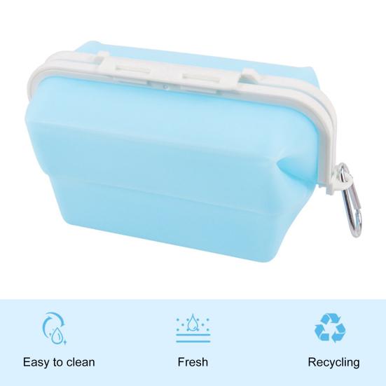 1500 ml Frischhaltebox für Lebensmittel, stabiles, nahtloses Silikon, leicht zu reinigender Aufbewahrungsbeutel für Lebensmittel, Haushaltsbedarf