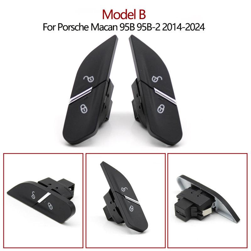 Car Interior Left Right Door Lock Unlock Opening Switch Button For Porsche Macan 95B 95B-2 2014-2024 95B962125 95B962126B