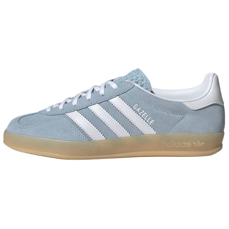 

Adidas Оригинальные Gazelle Indoor Кожаные Повседневные Удобные Прочные Низкие Кроссовки Женские Кроссовки Синие JQ7009 38