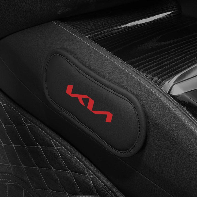 Car Interior Leg Knee Rest Pads Leather Cushion Car Styling For Kia Rio 3 K2 Ceed Cerato K3 Sportage 4 Picanto K5 Optima Sorento Forte Stinger