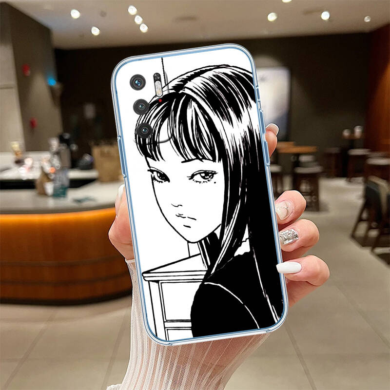 Junji Ito Tomie Phone Case for Motorola G14 G15 G24 G30 G31 G32 G34 G41 G42 G51 G52 G50 G60S G60 G62 G72 G71 G73 G84 G85 G200 E32