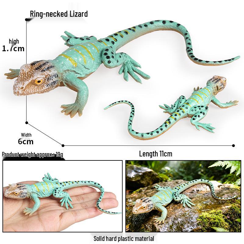 Realistic Jungle Animal Model: Hedgehog, Mouse & Badger Toy