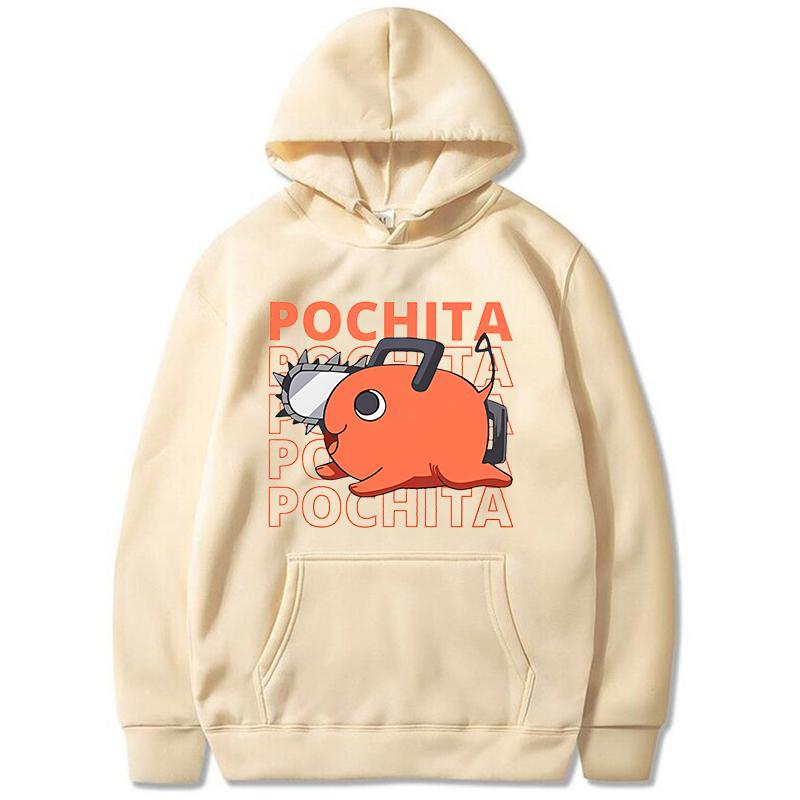 New Style Anime Hooded Sweatshirt - Unique Popitata Pattern Printed Sport Shirt - Fall/Winter Style - Casual and Fashionable