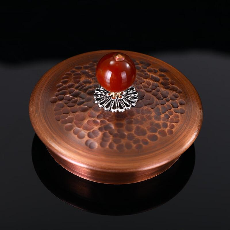 Hand-Hammered Chinese Copper Teapot