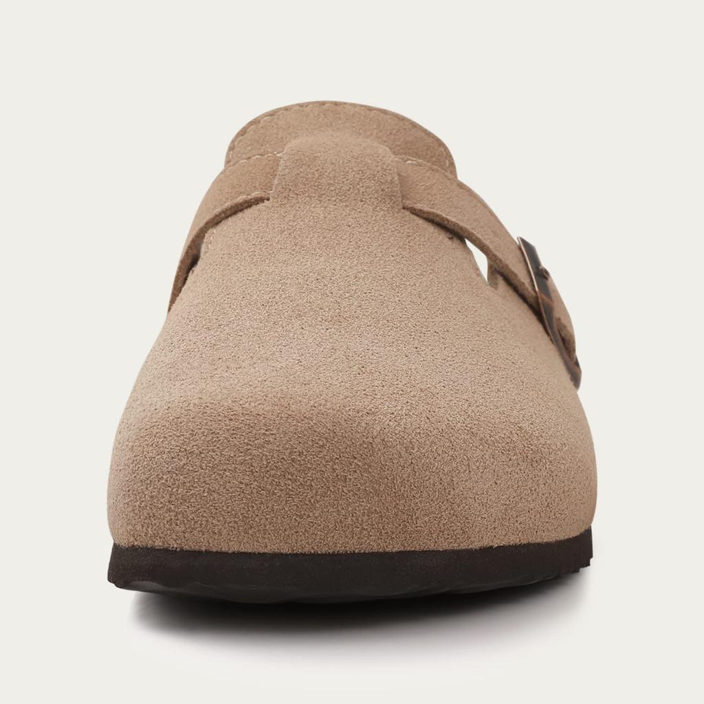 Fashion Shevalues Women's Classic Cork Clogs And Mules For Men Slip-on Footbed Beach Sandals Outdoor Street Wear Shoes With Arch Support
