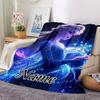 Custom Name Fantasy Portrait Name Party Blanket For Couch Bed Plush Cozy Fuzzy Blanket Super Soft Warm Blankets For Fall And Winter 091659