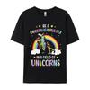Be A Unicornasaurus Rex In A Field Of Unicorn Tshirt Cotton Top Tshirts for Unisex Normal Tops Shirts Prevalent Slim Fit