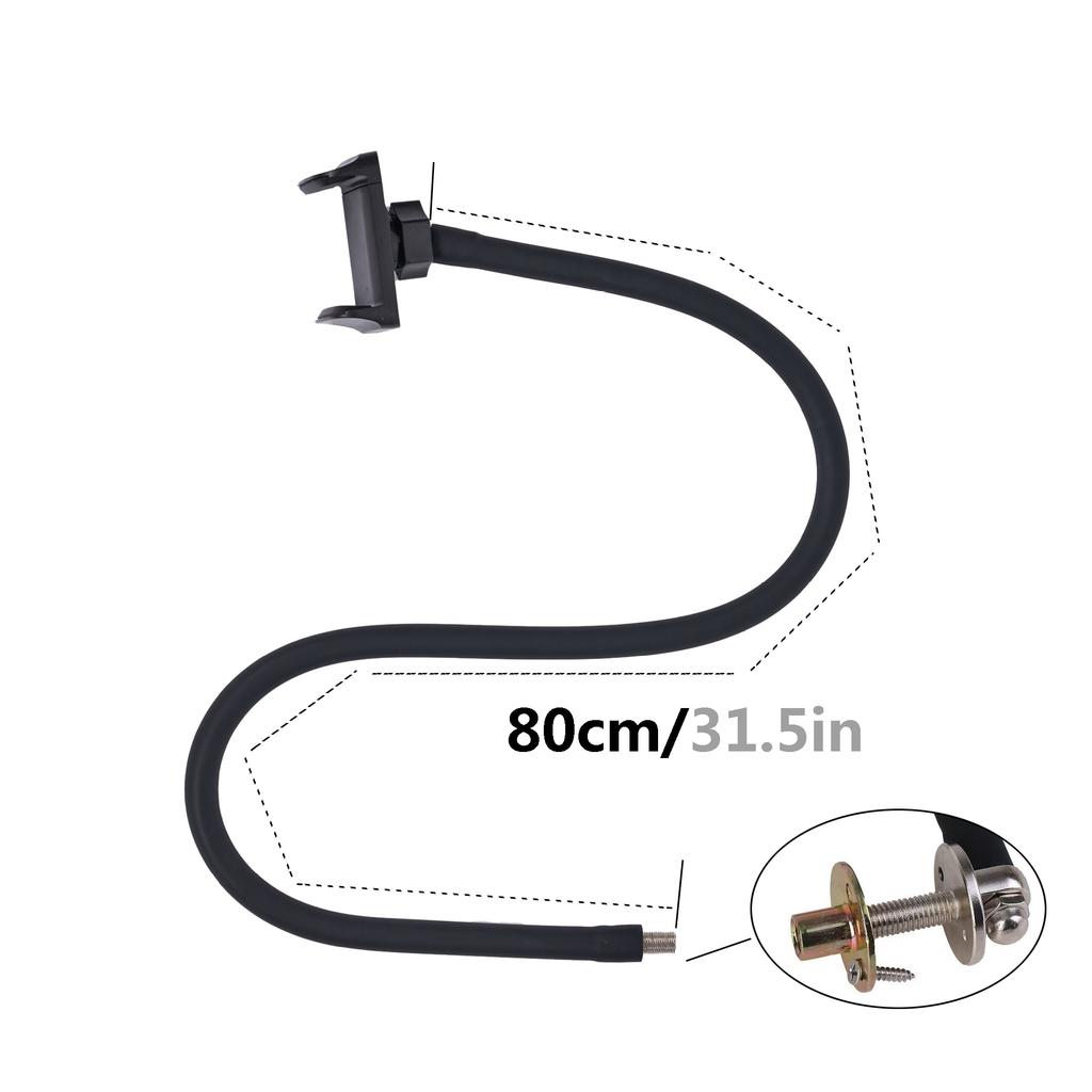 Flexible Arm Monopod Rod Sofa Lazy Stands Holder with Ball Head Clip Holder for Mobile Phones Tablets PC