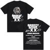 Rapper Chris Brown Tshirt Breezy Bowl XX Tour 2025 TShirts Unisex Women Harajuku ONeck Short Sleeve T Shirt Streetwear Fans Gift