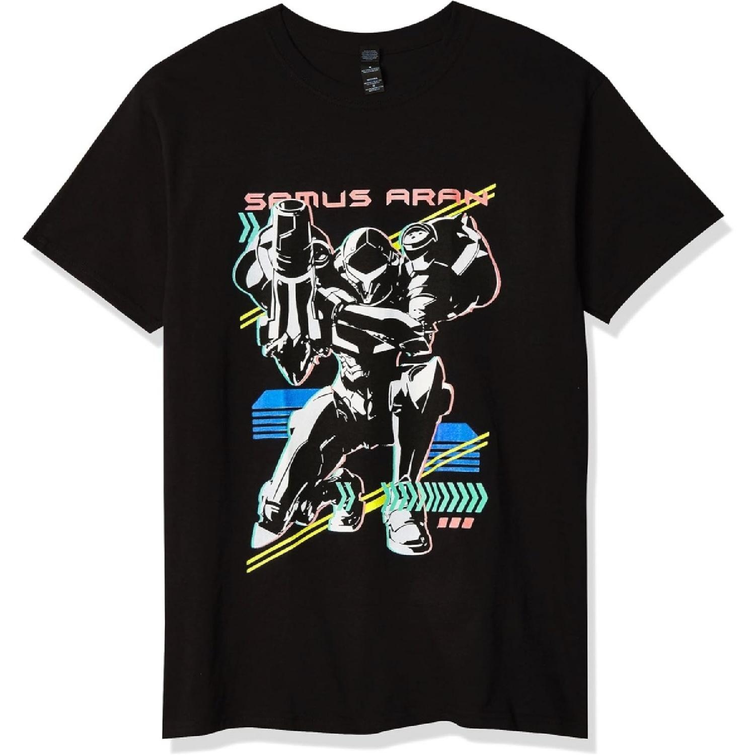 Nintendo Mens Samus and Ball T-shirtShirt(1) S