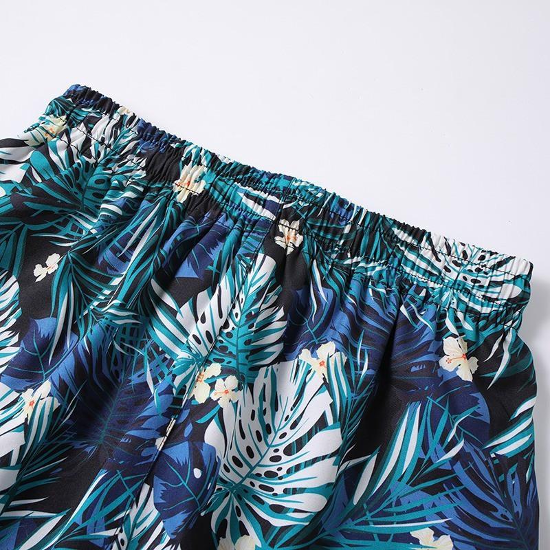Mens Quick-Dry Swim Trunks Breathable Mesh-Lined Board Shorts Surfing Swimming Beach