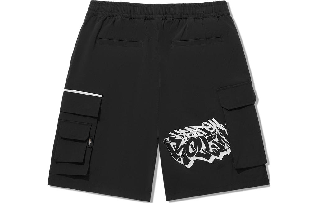 Li Ning Casual Shorts Men's Black AKSU159-1