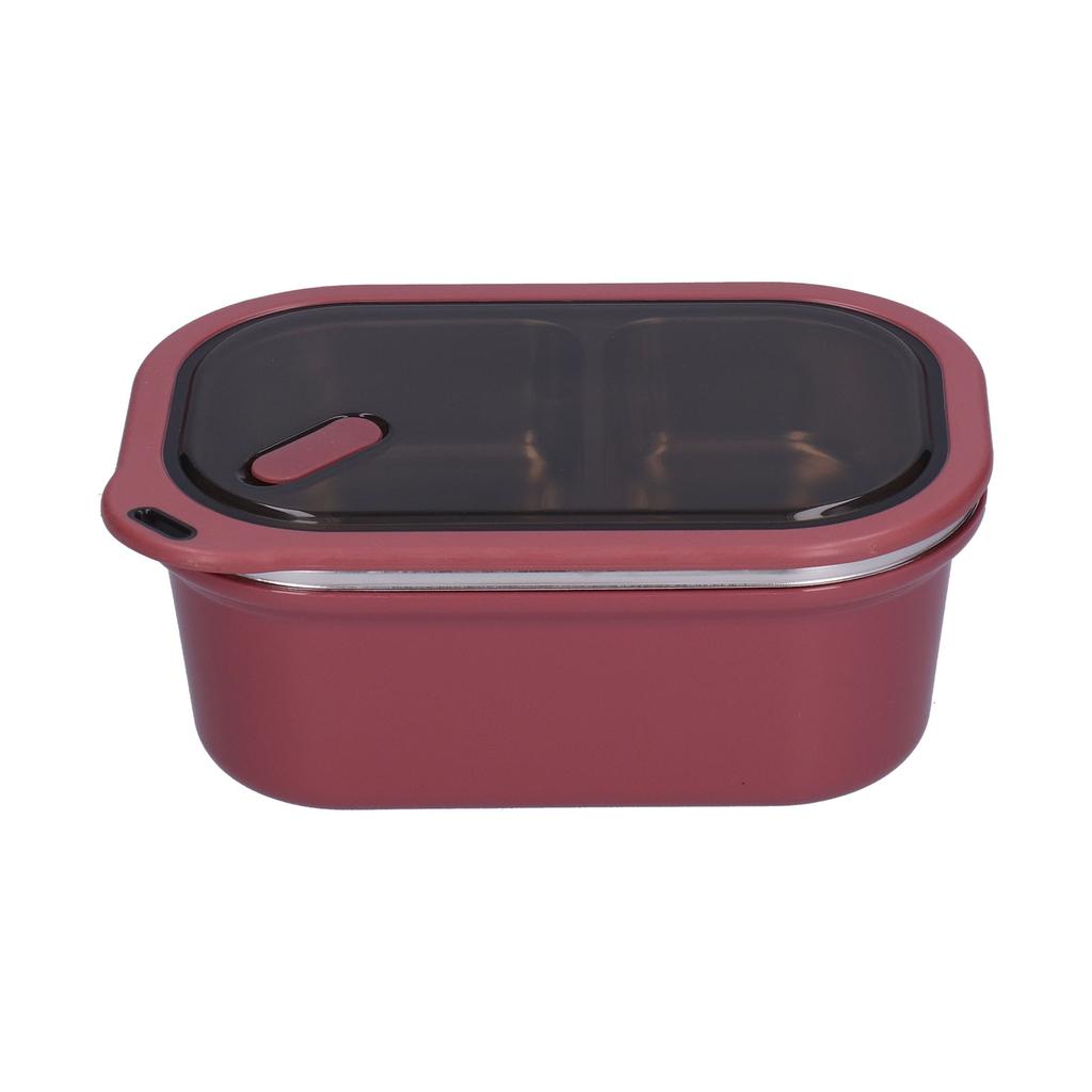 1.2L Stainless Steel Bento Box Doublelayer LeakProof Sealed Food Container Storage Box for School Picnic
