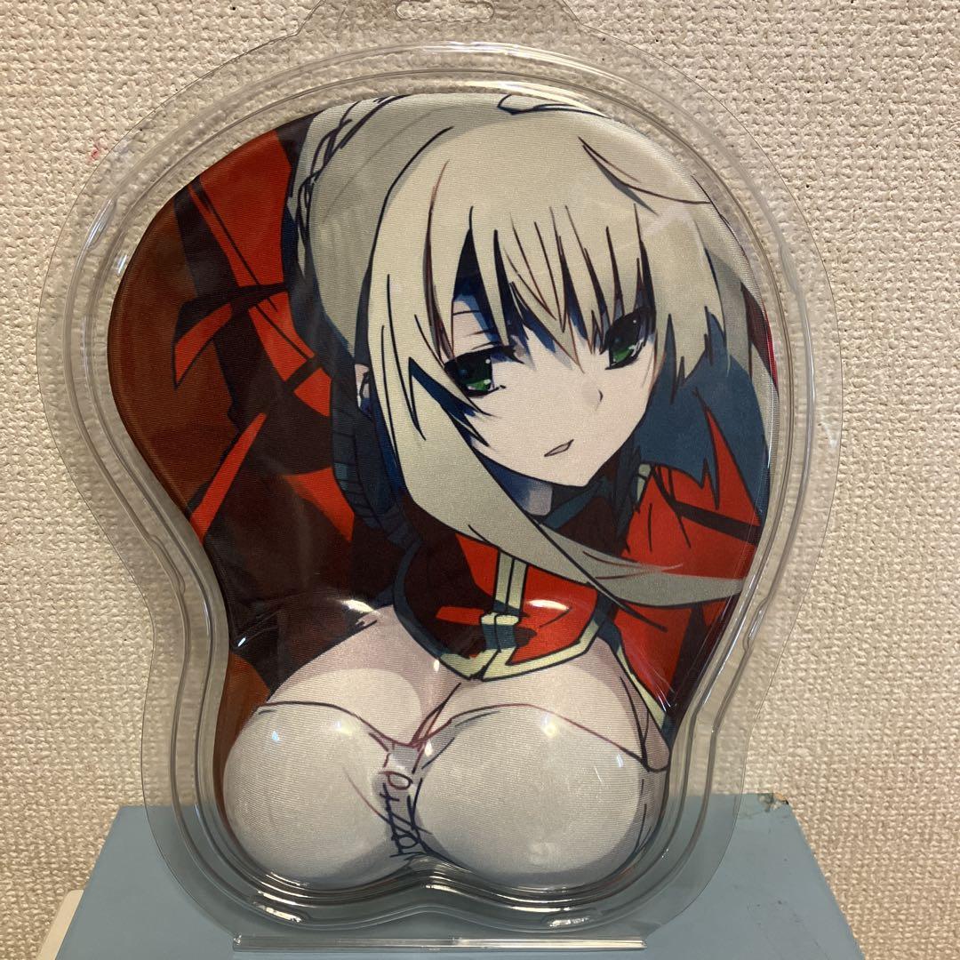 

[USED] Fate/Grand Order Red Saber Nero Claudius Mouse Pad
