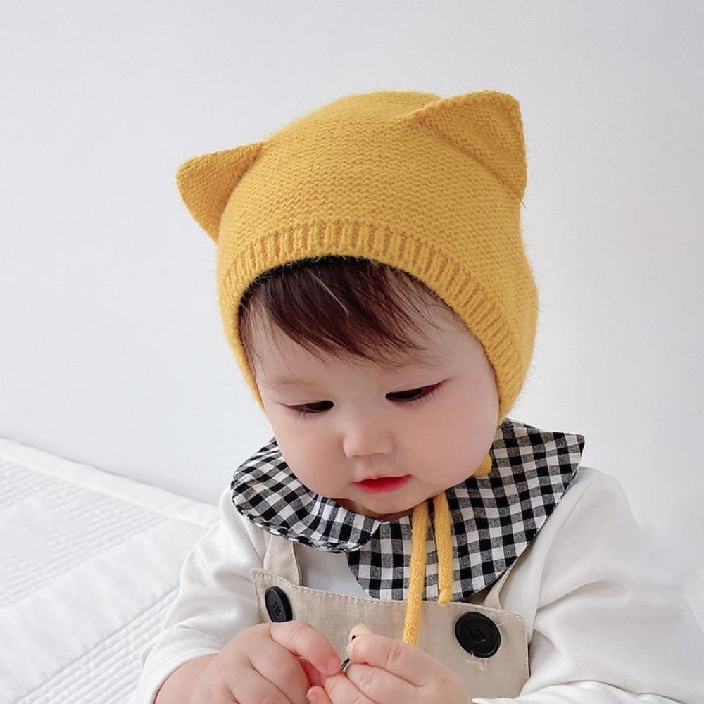 Plush Bonnet Caps Thickened Beanie New Pullover Hat Outdoor