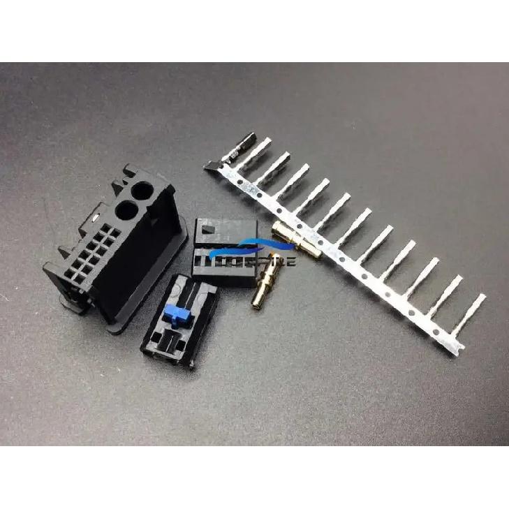 12pin terminal for BMW full LCD trument adapter plug shell ASD power amplifier fiber plug shell for TOPHIFI fiber connector