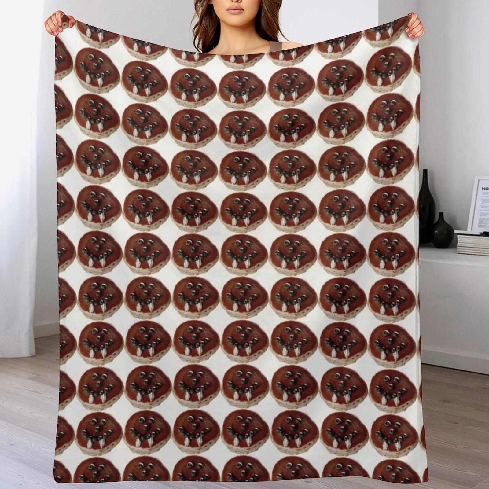 damon vampire pancake Throw Blanket Multi Purpose Soft Warm Blanket for Home Travel 102x76cm(40x30in)