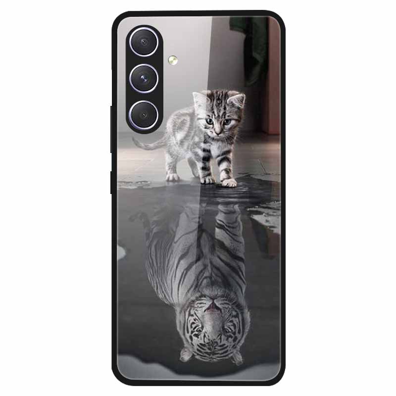 Tempered Glass Case For Samsung Galaxy A34 / A54 5G Cover Hard Shockproof Cases for Samsung A54 Funda Coque for GalaxyA54 case