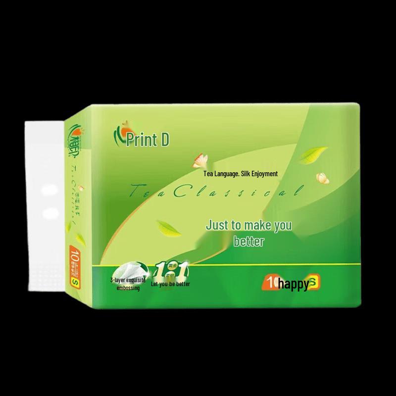 Mind Act Upon Mind Tea Talk Silk 3-Ply Facial Tissues