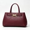 Woven Handbag Women Fashion Simple Trendy Shoulder Crossbody Bag French Style