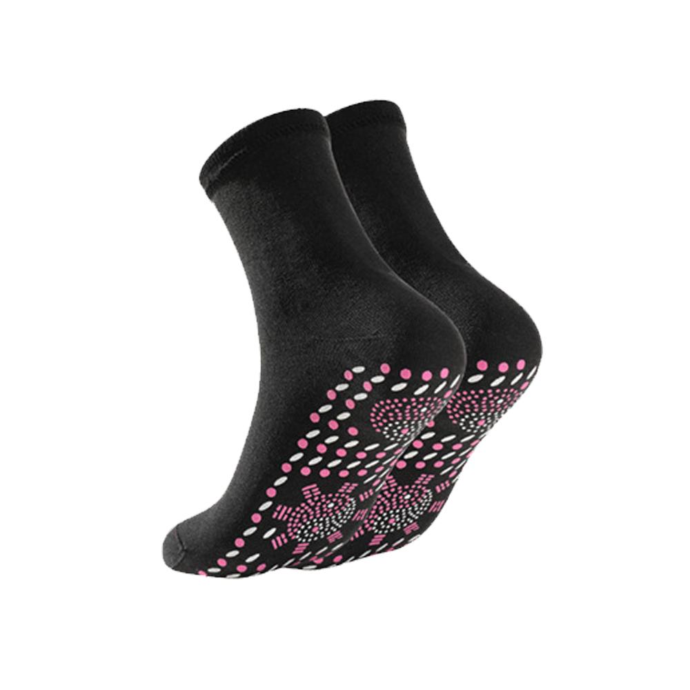 Self-heating Socks for Men and Women Foot Massage Magnetic Therapy Health Care Heating Socks Anti-slip Point Winter Warm Equipment