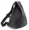 De Made of High Quality Triangular Genuine Leather Cowhide Light Silver Hardware [Camélia Amour] T295-146-black/silver Cowhide, Shape, Backpack,