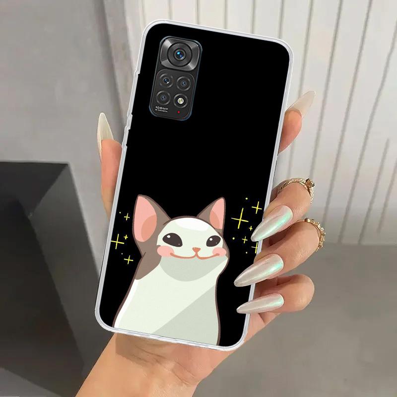 

Cute Cartoon Lucky Cats Phone Case for Xiaomi Redmi Note 15 14 14S 13 12S 12 Pro 11S 11 Plus 11T 11E 10S Soft Funda Print Shell Note 12 Pro Plus