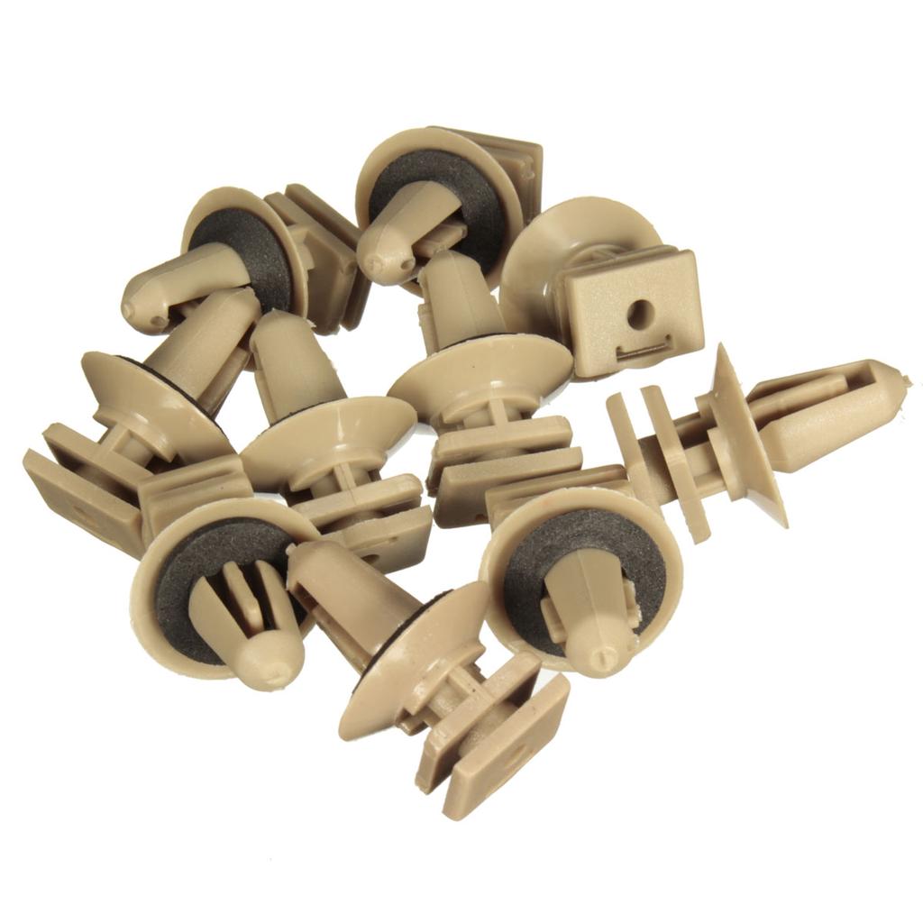 10 X Interior Plastic Clips For BMW Trims Sill Door Entrance Bottom