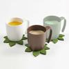 Skater Easy to Hold Cup 290ml with Handle Wood Grain Green Plastic Handle Made of Biomass Raw Materials Microwave and Dishwasher Safe NMGS1HB-A