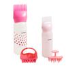 2PCS Hair Dye Applicator Bottles with Brush for Hair Oil Spray Bottle For Hair Dyeing Shampoo Hairdressing Coloring Tools