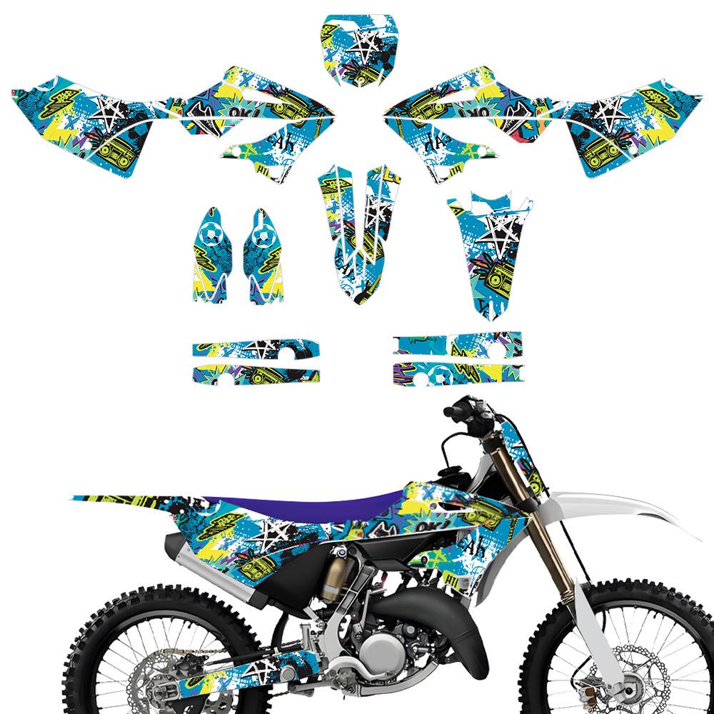 2022-2024 YAMAHA YZ125/250 Off-road Motorcycle Full Sticker Decals