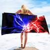 Ice and Fire Microfiber Beach Towels Oversized Quick Dry Bath Towel Oversized Terry Beach Towel Soft Extra Large Pool Swim Towel