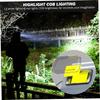Multifunctional Strong Light Headlamp COB With Magnetic Hat Clip Lamp LED USB Rechargeable Running Head Light Running