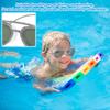 Swimming Goggles Anti Fog UV Protection Adjustable Strap Comfortable Fit Durable Silicone Seal for Adults and Children