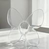 Yousheng Clear Plastic Vase Decorative Square/Butterfly Frame Vase for Wedding Party Table Home Dining Table Bookshelf Centerpiece House Warming Gifts