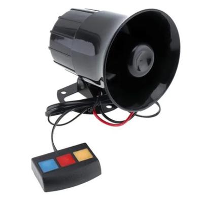 12V Autoalarmsirene Lauter Ton Wasserdicht Staubdicht 3 Töne Starke Stimme für Motorrad