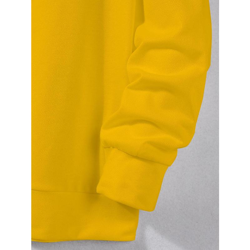 Tröja med rund hals och lång ärm och shorts Herrset i polyester Mjuk