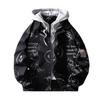 Fake Two-piece Boy Jacket Spring and Autumn New Loose Hooded Jacket