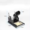 Metal Soldering Iron Holder Stable Base Solder Iron Holder  Electronics Work