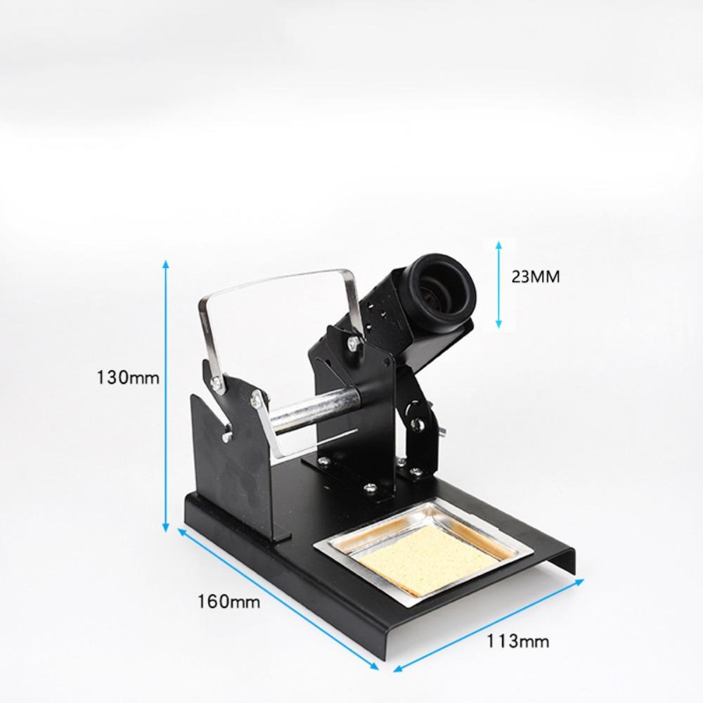 Metal Soldering Iron Holder Stable Base Solder Iron Holder  Electronics Work